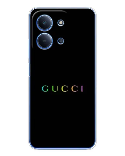Чехол для Xiaomi Redmi 15C 5g с картинкой «Gucci — неоновый минимализм» Чехол для Xiaomi Redmi 15C 5g с картинкой «Gucci — неоновый минимализм»
