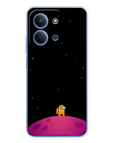 Чехол для Xiaomi Redmi 15C 5g с картинкой «Одинокий герой на планете»