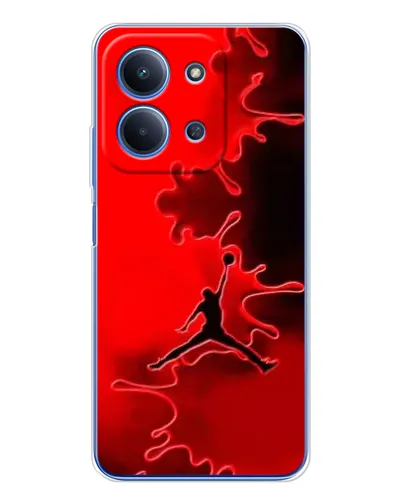 Чехол для Xiaomi Redmi 15C с картинкой «Jordan Red Smoke» Чехол для Xiaomi Redmi 15C с картинкой «Jordan Red Smoke»