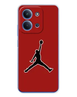 Чехол для Xiaomi Redmi 15C с картинкой «Jordan Red Back» Чехол для Xiaomi Redmi 15C с картинкой «Jordan Red Back»