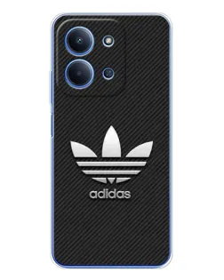 Чехол для Xiaomi Redmi 15C с картинкой «Adidas Карбоновая текстура»