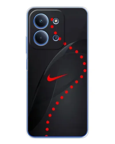 Чехол для Xiaomi Redmi 15C с картинкой «Абстрактный дизайн Nike»