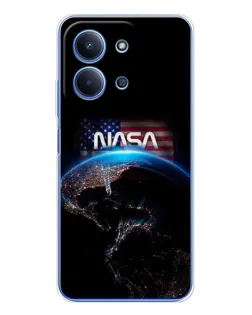 Чехол для Xiaomi Redmi 15C с картинкой «Земля из космоса NASA» Чехол для Xiaomi Redmi 15C с картинкой «Земля из космоса NASA»