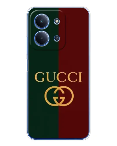 Чехол для Xiaomi Redmi 15C с картинкой «Gucci — темно-зеленый градиент» Чехол для Xiaomi Redmi 15C с картинкой «Gucci — темно-зеленый градиент»