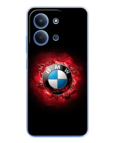 Чехол для Xiaomi Redmi 15C с картинкой «Логотип BMW — вспышка» Чехол для Xiaomi Redmi 15C с картинкой «Логотип BMW — вспышка»