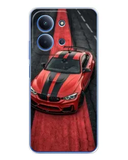 Чехол для Xiaomi Redmi 15C с картинкой «BMW на красной дорожке»