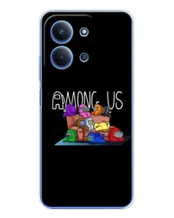 Чехол для Xiaomi Redmi 15C с картинкой «Логотип Among Us» Чехол для Xiaomi Redmi 15C с картинкой «Логотип Among Us»