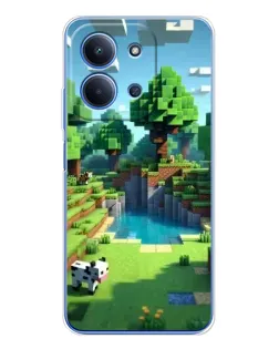 Чехол для Xiaomi Redmi 15C с картинкой «Minecraft летний день» Чехол для Xiaomi Redmi 15C с картинкой «Minecraft летний день»