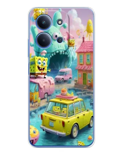Чехол для Xiaomi Redmi 15C с картинкой «Монстр-трак приключения»