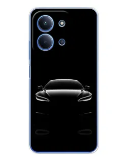 Чохол для Xiaomi Redmi 15C з картинкою «Силует Tesla Night» Чохол для Xiaomi Redmi 15C з картинкою «Силует Tesla Night»