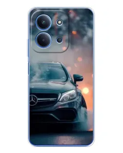 Чехол для Xiaomi Redmi 15C с картинкой «Mercedes — ночной город» Чехол для Xiaomi Redmi 15C с картинкой «Mercedes — ночной город»