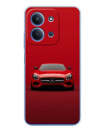 Чехол для Xiaomi Redmi 15C с картинкой «Красный Mercedes AMG» Чехол для Xiaomi Redmi 15C с картинкой «Красный Mercedes AMG»
