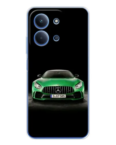 Чехол для Xiaomi Redmi 15C с картинкой «Mercedes — неоновый лого» Чехол для Xiaomi Redmi 15C с картинкой «Mercedes — неоновый лого»