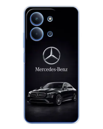 Чехол для Xiaomi Redmi 15C с картинкой «Mercedes — решетка радиатора» Чехол для Xiaomi Redmi 15C с картинкой «Mercedes — решетка радиатора»