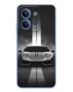 Чехол для Xiaomi Redmi 15C с картинкой «Lamborghini симметрия дорог» Чехол для Xiaomi Redmi 15C с картинкой «Lamborghini симметрия дорог»