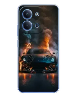 Чехол для Xiaomi Redmi 15C с картинкой «Lamborghini дымная эстетика» Чехол для Xiaomi Redmi 15C с картинкой «Lamborghini дымная эстетика»
