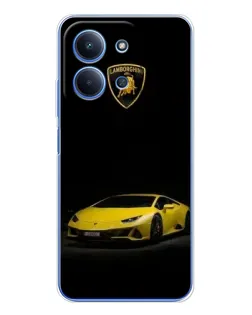 Чехол для Xiaomi Redmi 15C с картинкой «Lamborghini желтый акцент» Чехол для Xiaomi Redmi 15C с картинкой «Lamborghini желтый акцент»