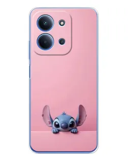 Чехол для Xiaomi Redmi 15C с картинкой «Stitch выглядывает» Чехол для Xiaomi Redmi 15C с картинкой «Stitch выглядывает»