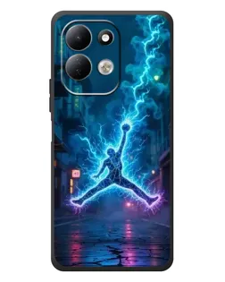 Чехол для Xiaomi Redmi 17 с картинкой «Jordan Gold Jumpman»