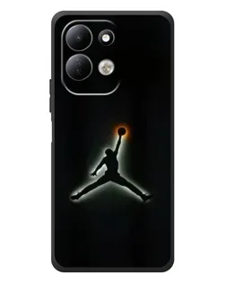 Чехол для Xiaomi Redmi 17 с картинкой «Jordan Gradient Logo»
