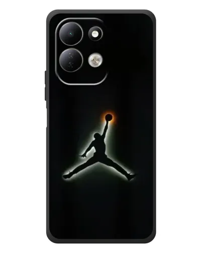 Чехол для Xiaomi Redmi 17 с картинкой «Jordan Gradient Logo»