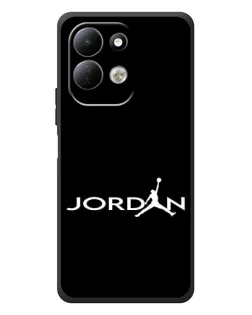 Чехол для Xiaomi Redmi 17 с картинкой «Jordan White Logo»