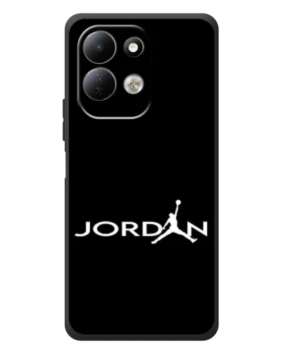 Чехол для Xiaomi Redmi 17 с картинкой «Jordan White Logo»
