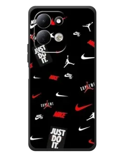 Чехол для Xiaomi Redmi 17 с картинкой «Nike Mix Pattern»