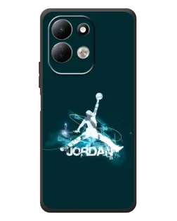 Чехол для Xiaomi Redmi 17 с картинкой «Jordan Blue Fire»