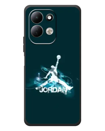 Чехол для Xiaomi Redmi 17 с картинкой «Jordan Blue Fire»