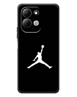 Чехол для Xiaomi Redmi 17 с картинкой «Jordan Silhouette»