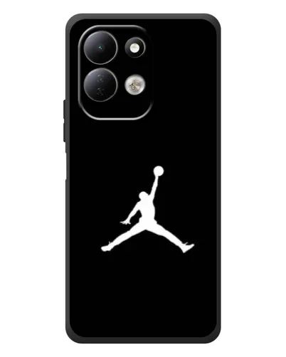 Чехол для Xiaomi Redmi 17 с картинкой «Jordan Silhouette»