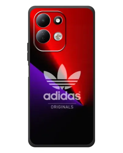 Чехол для Xiaomi Redmi 17 с картинкой «Adidas Red Neon»