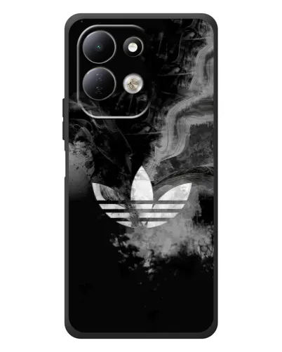 Чехол для Xiaomi Redmi 17 с картинкой «Абстрактный дым Adidas»