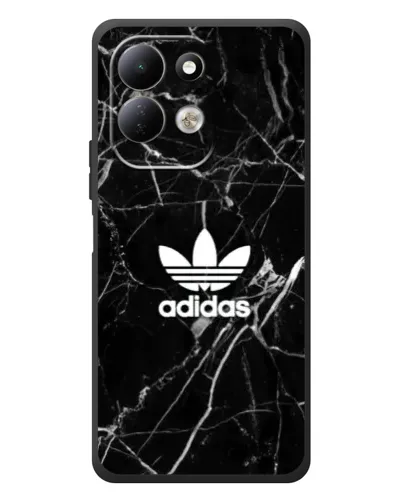 Чехол для Xiaomi Redmi 17 с картинкой «Белый мрамор Adidas»