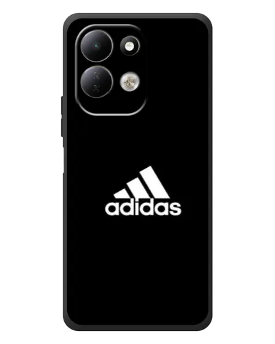 Чехол для Xiaomi Redmi 17 с картинкой «Черная классика Adidas»