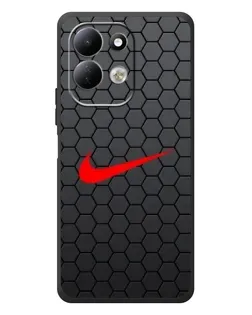 Чехол для Xiaomi Redmi 17 с картинкой «Nike — карбоновая сетка»