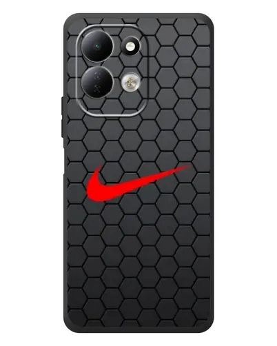 Чехол для Xiaomi Redmi 17 с картинкой «Nike — карбоновая сетка»