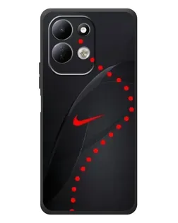 Чехол для Xiaomi Redmi 17 с картинкой «Абстрактный дизайн Nike»