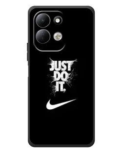 Чехол для Xiaomi Redmi 17 с картинкой «Текстовый принт Nike»