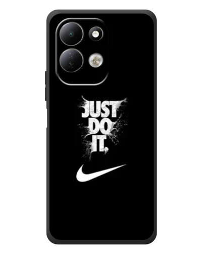 Чехол для Xiaomi Redmi 17 с картинкой «Текстовый принт Nike»