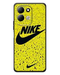 Чехол для Xiaomi Redmi 17 с картинкой «Желтый текстурный Nike»
