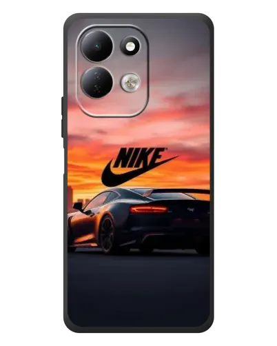 Чехол для Xiaomi Redmi 17 с картинкой «Nike и суперкар»