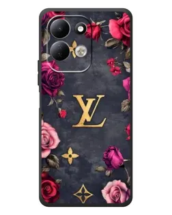 Чехол для Xiaomi Redmi 17 с картинкой «Цветочный Louis Vuitton»