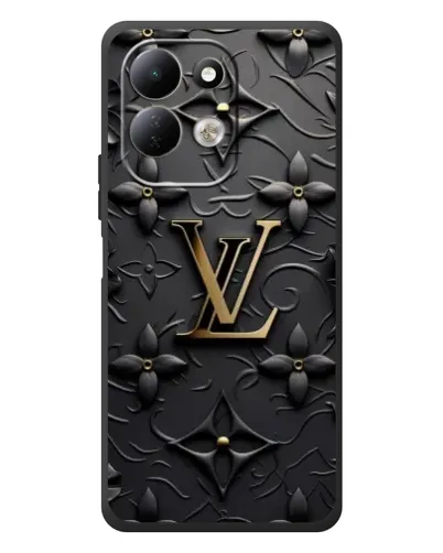 Чехол для Xiaomi Redmi 17 с картинкой «Кожаная текстура LV»