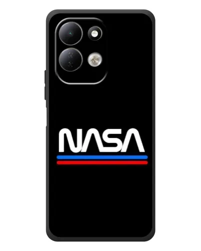 Чехол для Xiaomi Redmi 17 с картинкой «NASA — классика Red Blue» Чехол для Xiaomi Redmi 17 с картинкой «NASA — классика Red Blue»