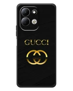 Чехол для Xiaomi Redmi 17 с картинкой «Золотой логотип Gucci»