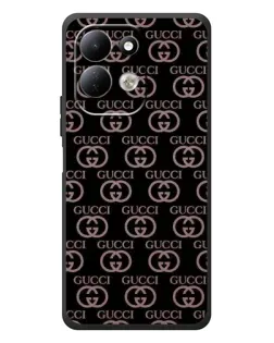 Чехол для Xiaomi Redmi 17 с картинкой «Классическая монограмма Gucci»
