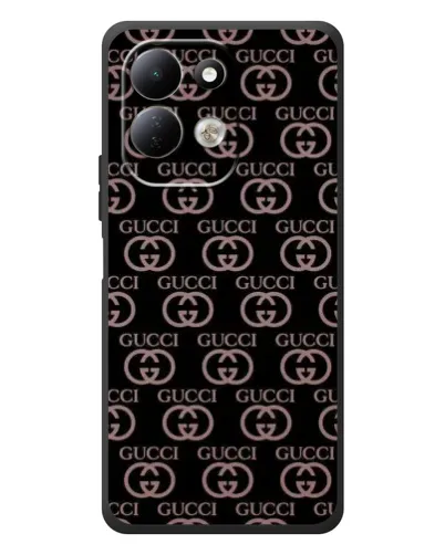 Чехол для Xiaomi Redmi 17 с картинкой «Классическая монограмма Gucci»
