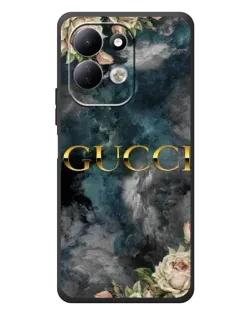 Чехол для Xiaomi Redmi 17 с картинкой «Абстрактные цветы Gucci»